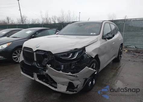 2025 BMW X3 30 xDrive from USA, damaged, VIN 5UX53GP0XS9Z10182